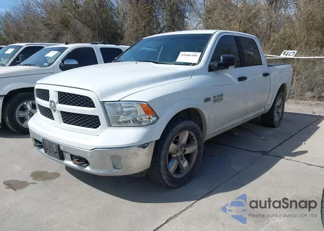 2015 Ram 1500 Outdoorsman z USA, uszkodzony, nr VIN 1C6RR6LT5FS630025